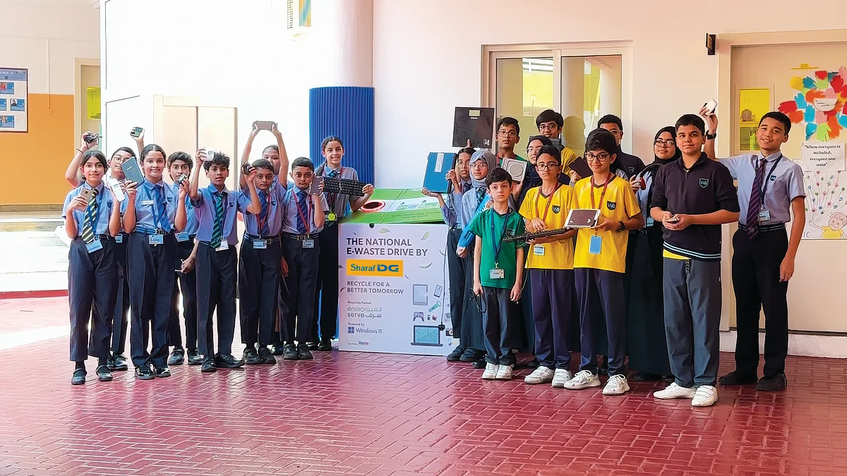 Sharaf DG leads UAE E-Waste drive, collects 10,000 kg through schools