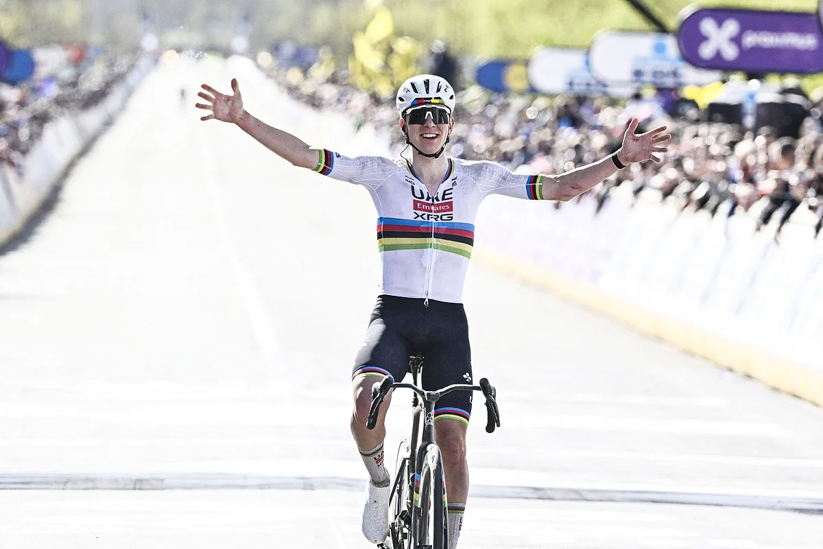 UAE Team Emirates-XRG star Pogacar wins record-equalling Ronde van Vlaanderen title