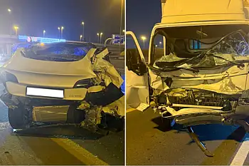 3 injured in 3-vehicle collision in Dubai; police warn against stopping mid-road