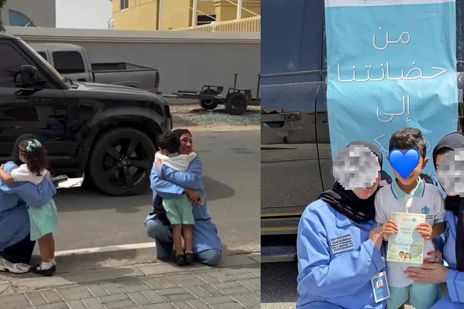 Watch: Sharjah teachers deliver gifts to children’s doorsteps amid ...