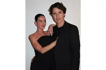 Look: Katy Perry shares new photo with Justin Trudeau