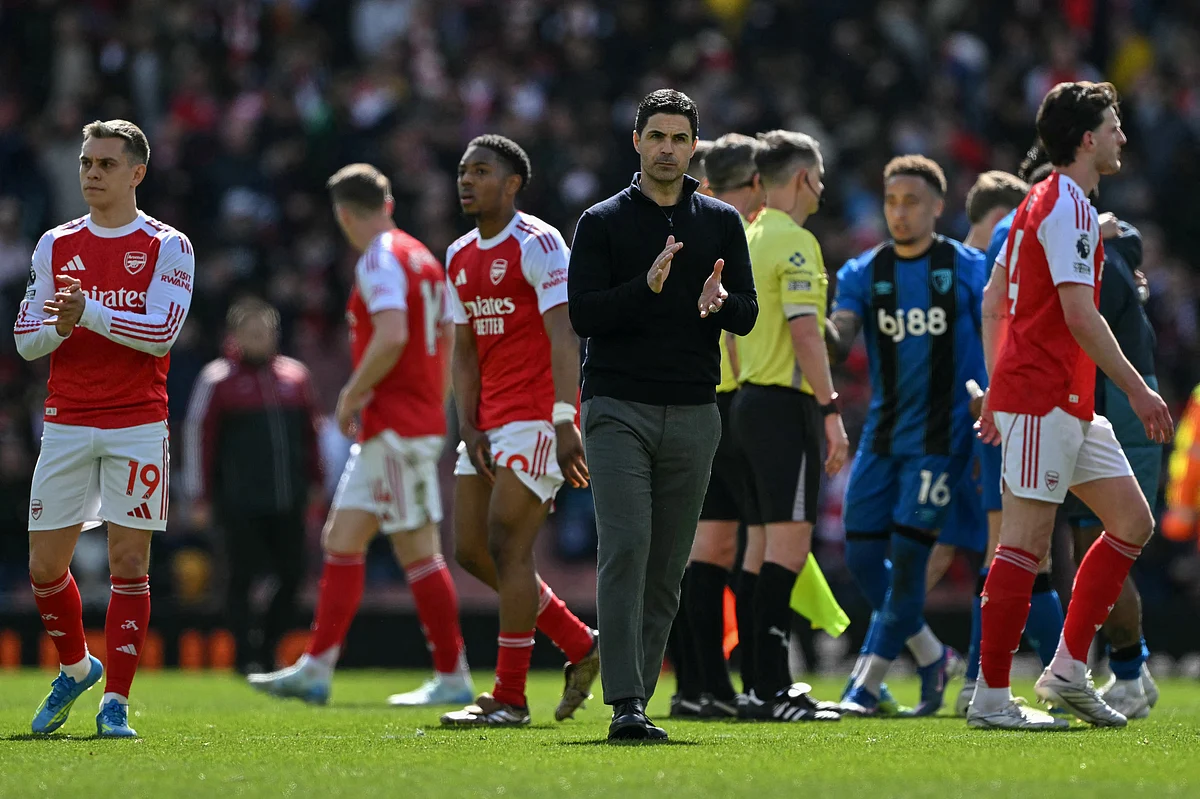 Premier League: Arteta urges Arsenal to stand up after 'punch in the face'