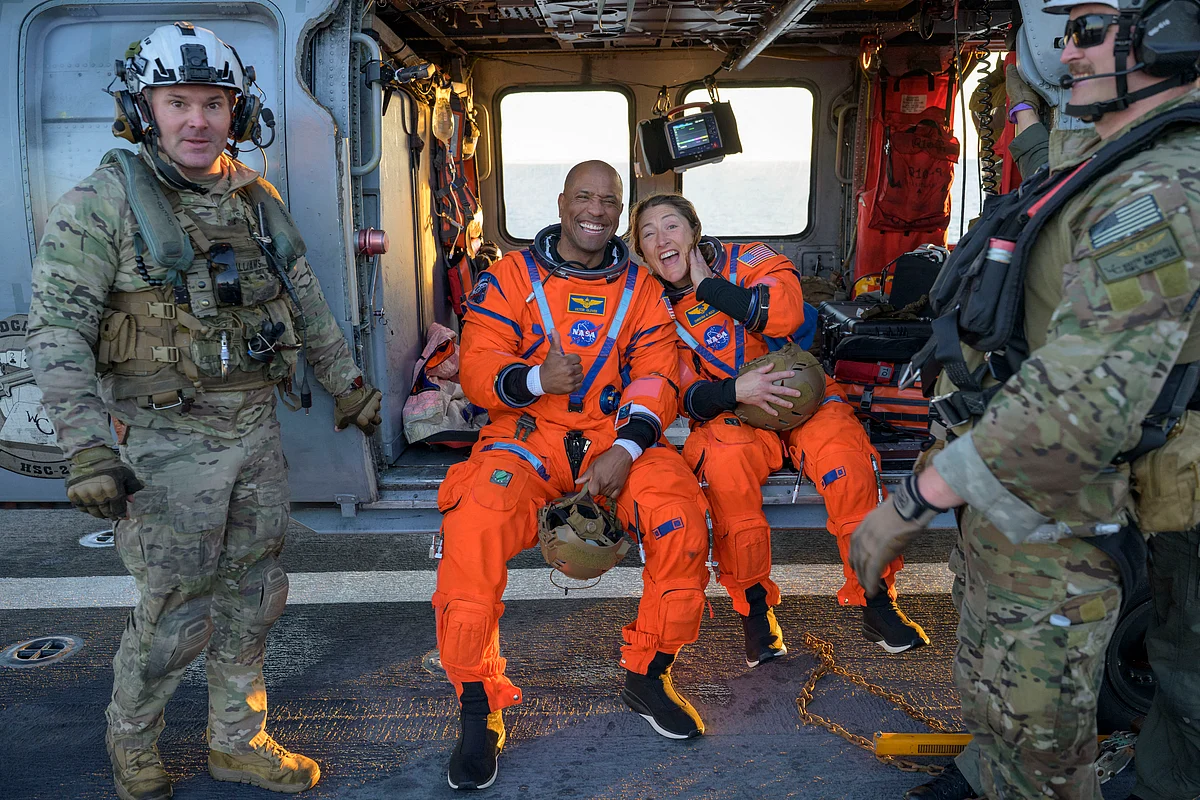 Photos: Splashdown! How Artemis II crew made it back home to Earth