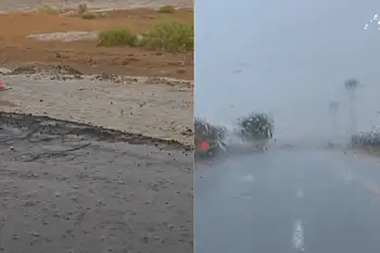 Watch: Rain hits parts of UAE as yellow alert in place till April 13