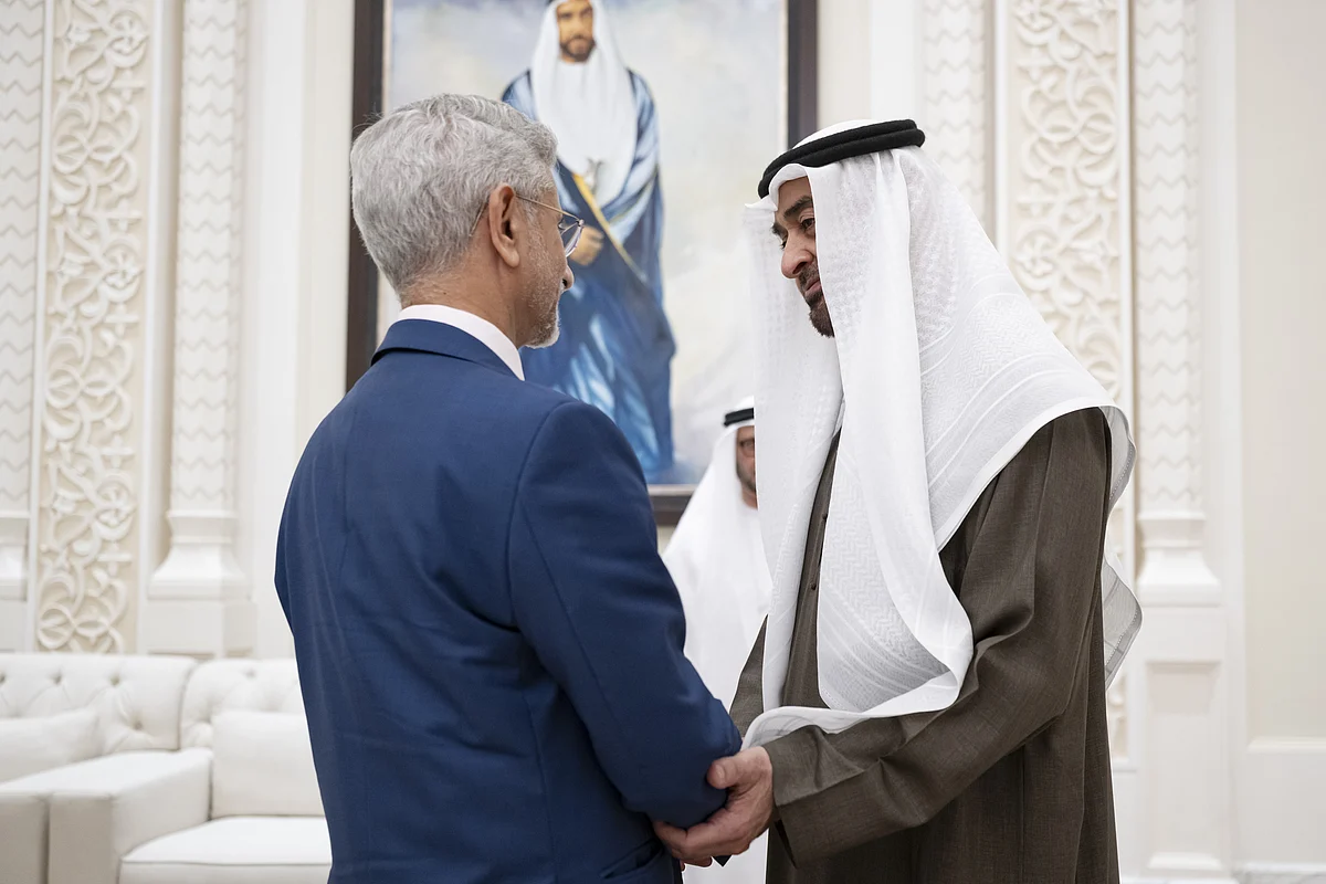 UAE President welcomes Indian foreign minister Jaishankar