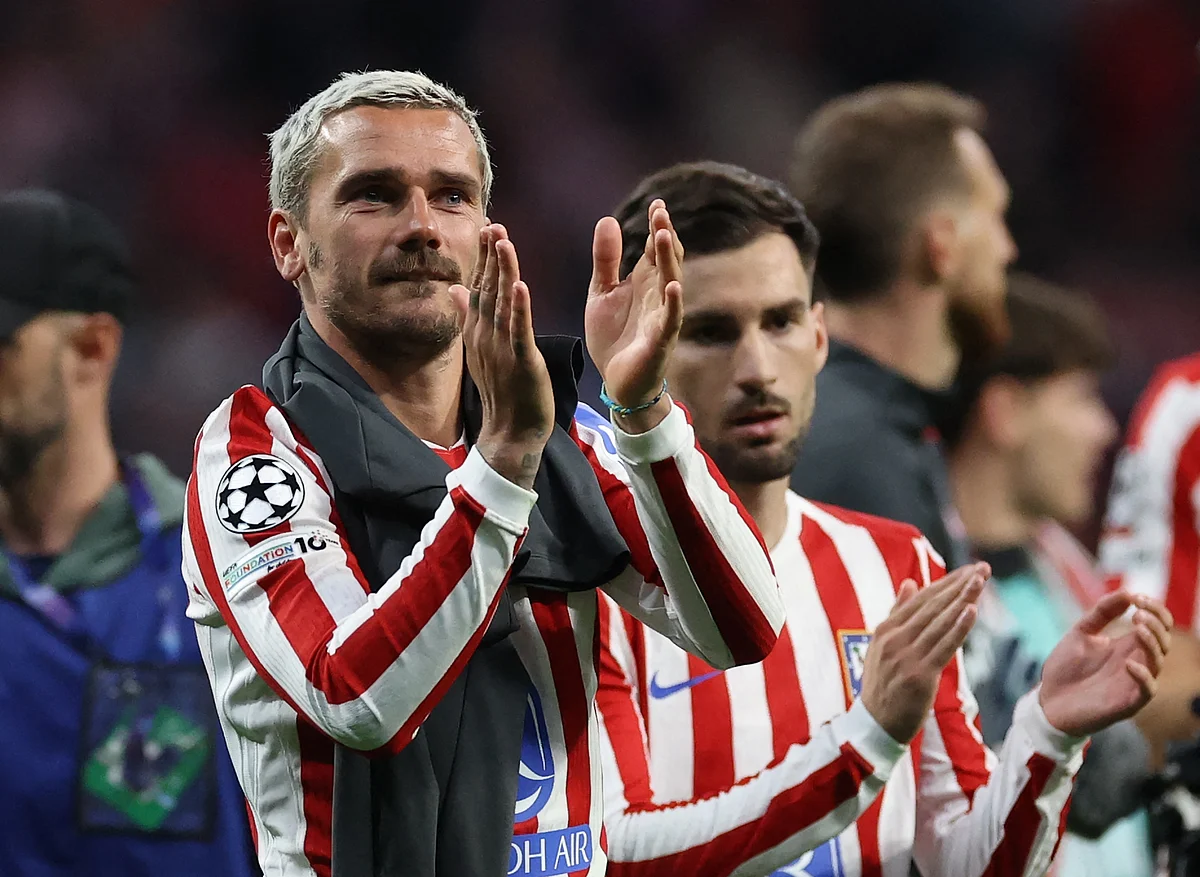 Griezmann dares to dream after Atletico oust Barca in his farewell season