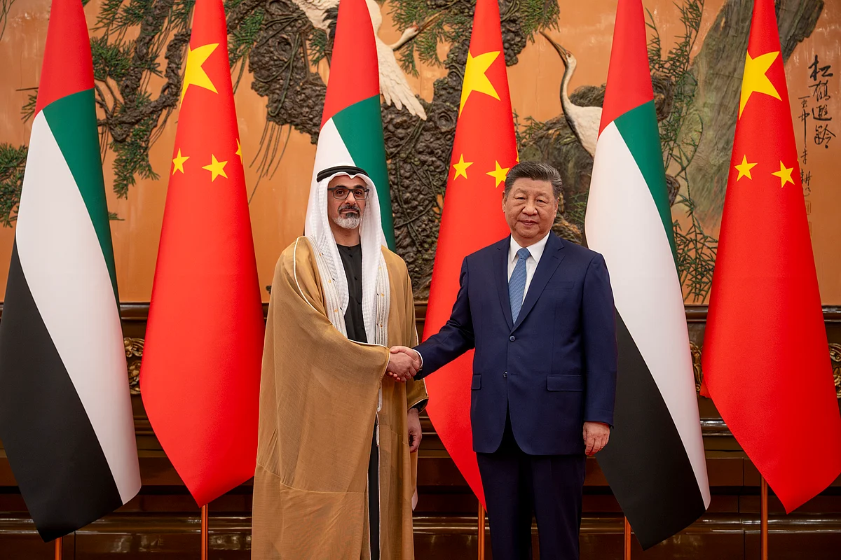 Sheikh Khaled meets President Xi Jinping, Chinese CEOs on Beijing visit