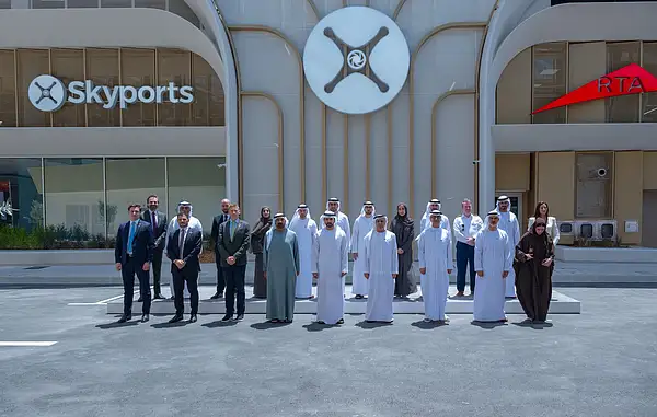 Sheikh Hamdan announces first air taxi station now 'ready', located near Dubai airport