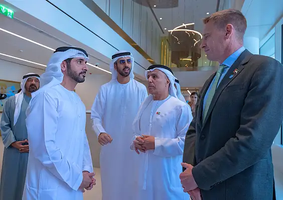 Sheikh Hamdan announces first air taxi station now 'ready', located near Dubai airport