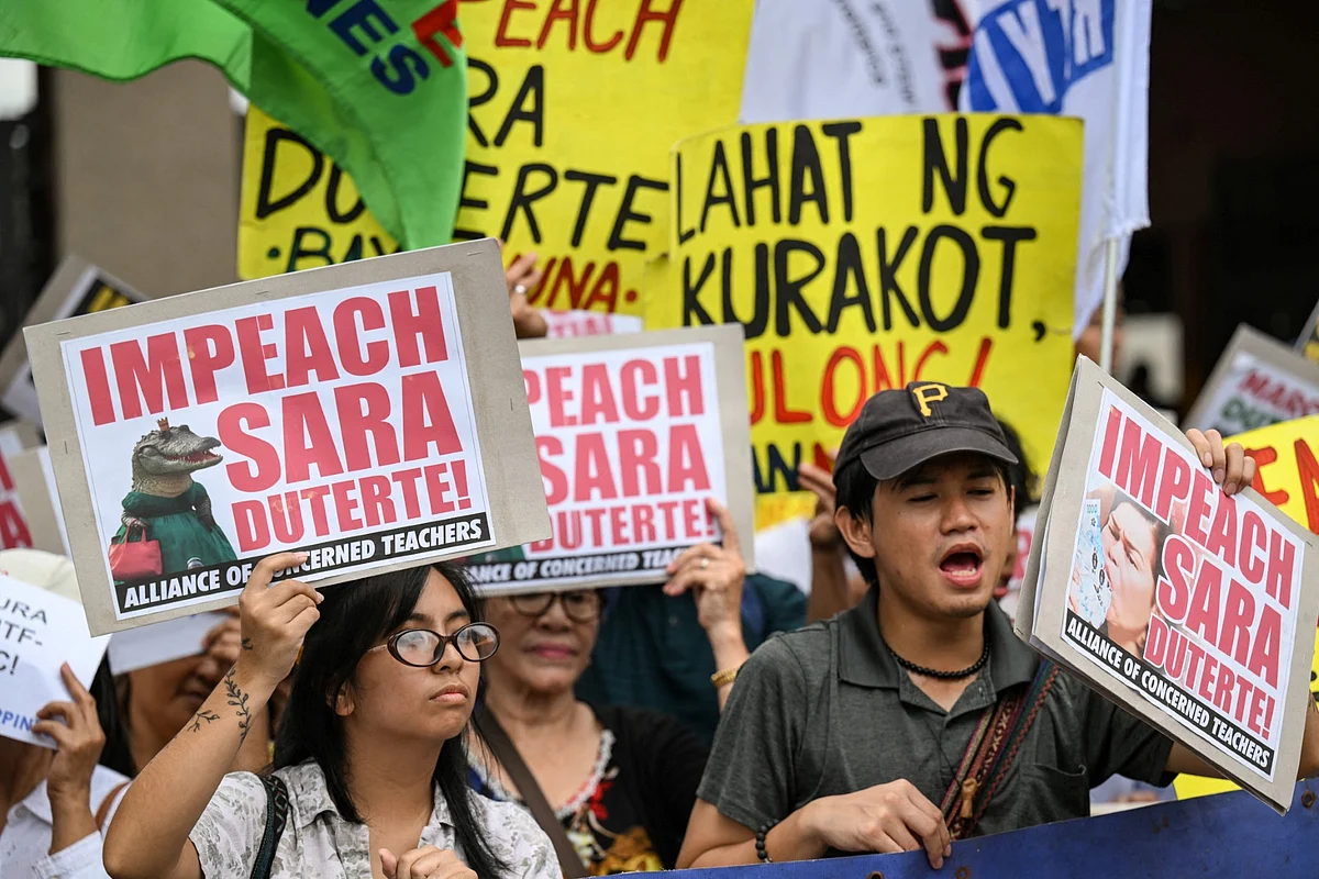 PHILIPPINES-POLITICS-DUTERTE-IMPEACHMENT
