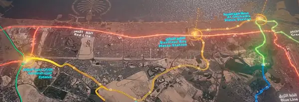 Sheikh Mohammed announces Dh34-billion 'fully underground' Dubai Metro Gold Line