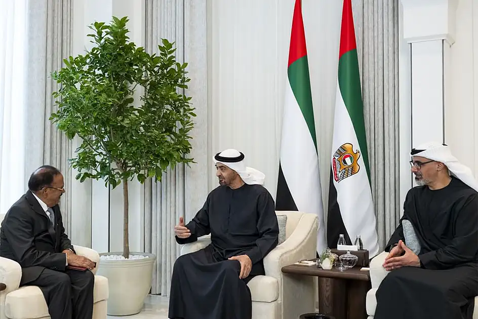Ajit Indian NSA Ajit Doval's UAE meeting focuses on regional security ...