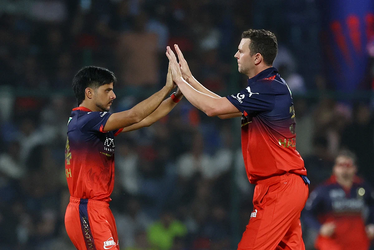 IPL: Hazlewood, Kumar spark Delhi collapse as Bengaluru romp to victory