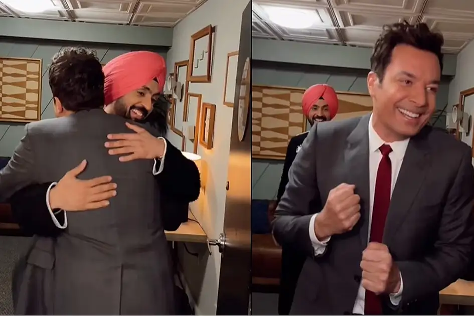 Diljit Dosanjh thanks Jimmy Fallon after viral ‘Tonight Show’ Bhangra ...