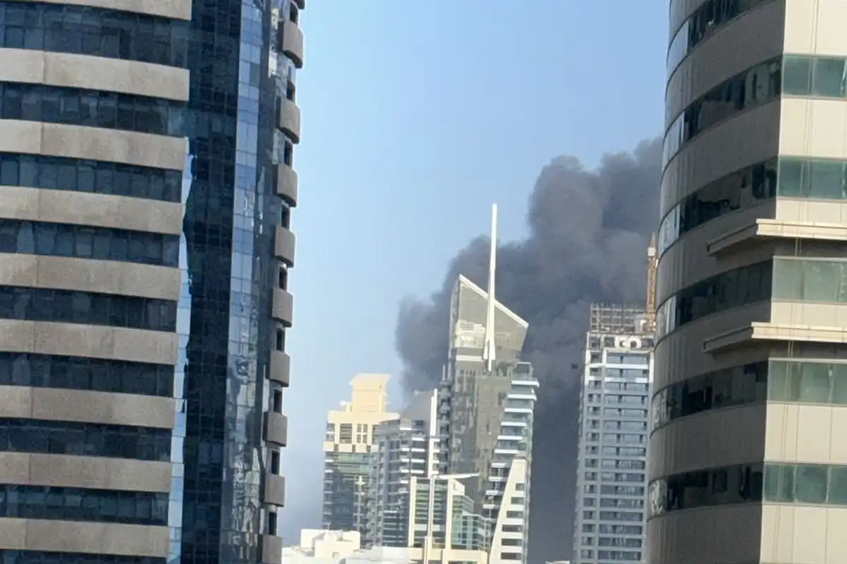 Dubai Marina Fire Contained at Under-Construction Tower — image 2