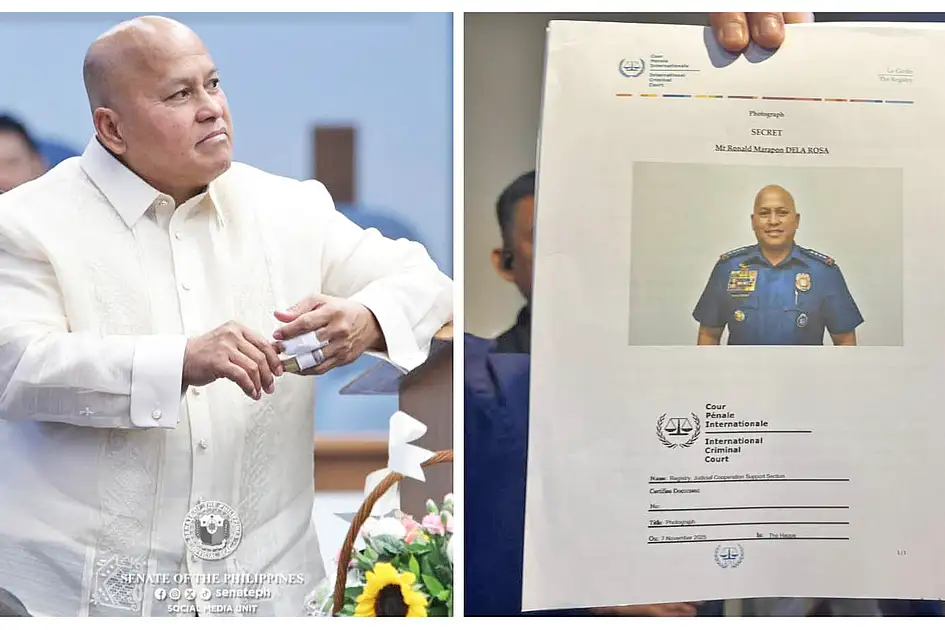 Philippinischer Senator Bato dela Rosa wegen Haftbefehl des ...