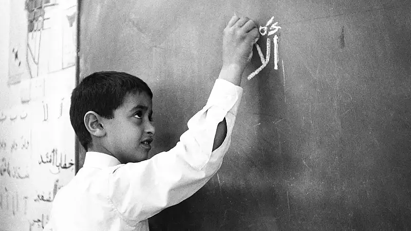 The 1960s and 1970s: Sheikh Mohamed received his formal education in Al Ain and Abu Dhabi, in addition to the Royal Academy in Rabat