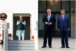 Modi to begin UAE visit; Trump says patience with Iran running out