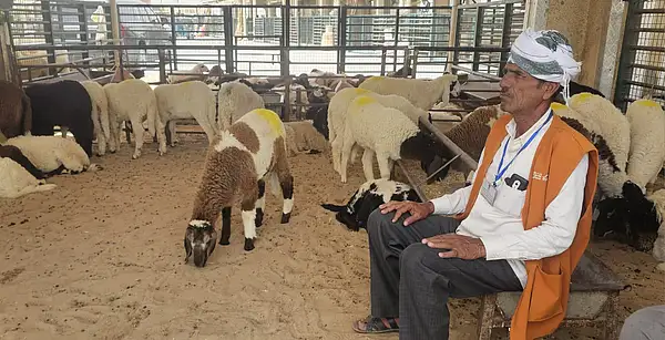 Abdul Qureshi, a trader at the Market