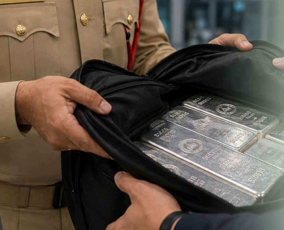 DXB passenger loses bag with silver bars worth Dh2 million; police recover valuables