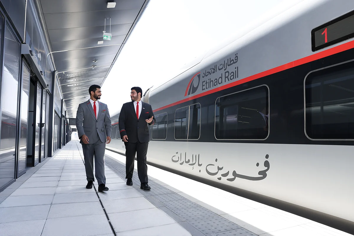First look: Etihad Rail unveils staff uniforms ahead of UAE passenger train launch