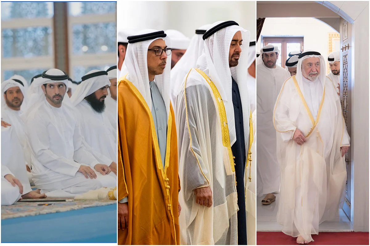 UAE leaders offer Eid Al Adha prayer