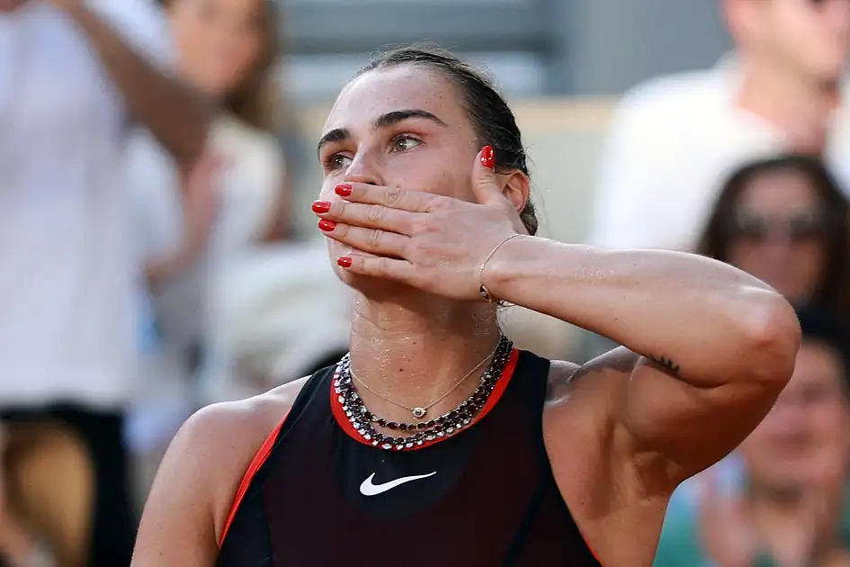 Sabalenka advances after ailing Sinner crashes out of French Open