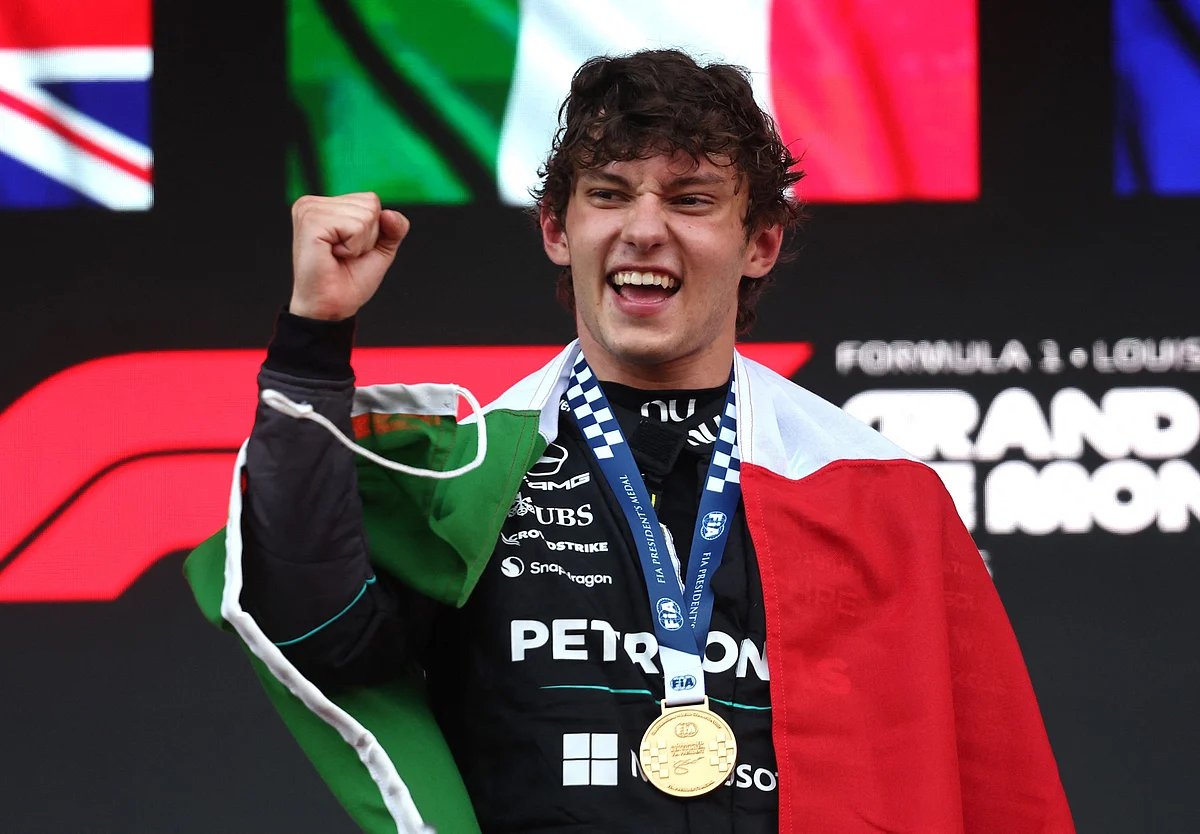 Antonelli stays cool to win chaotic Monaco Grand Prix