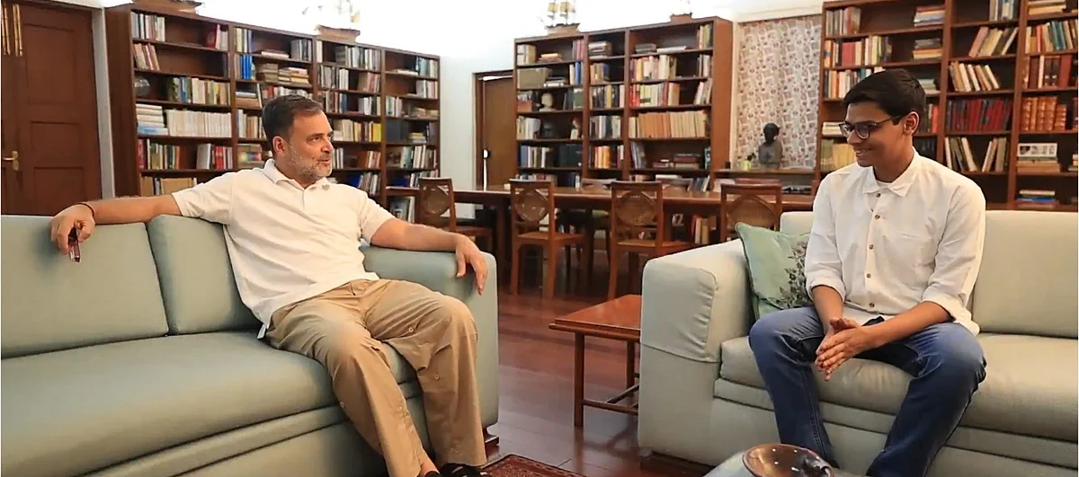 Indian student Sarthak tells Rahul Gandhi how CBSE 'rewrote 
