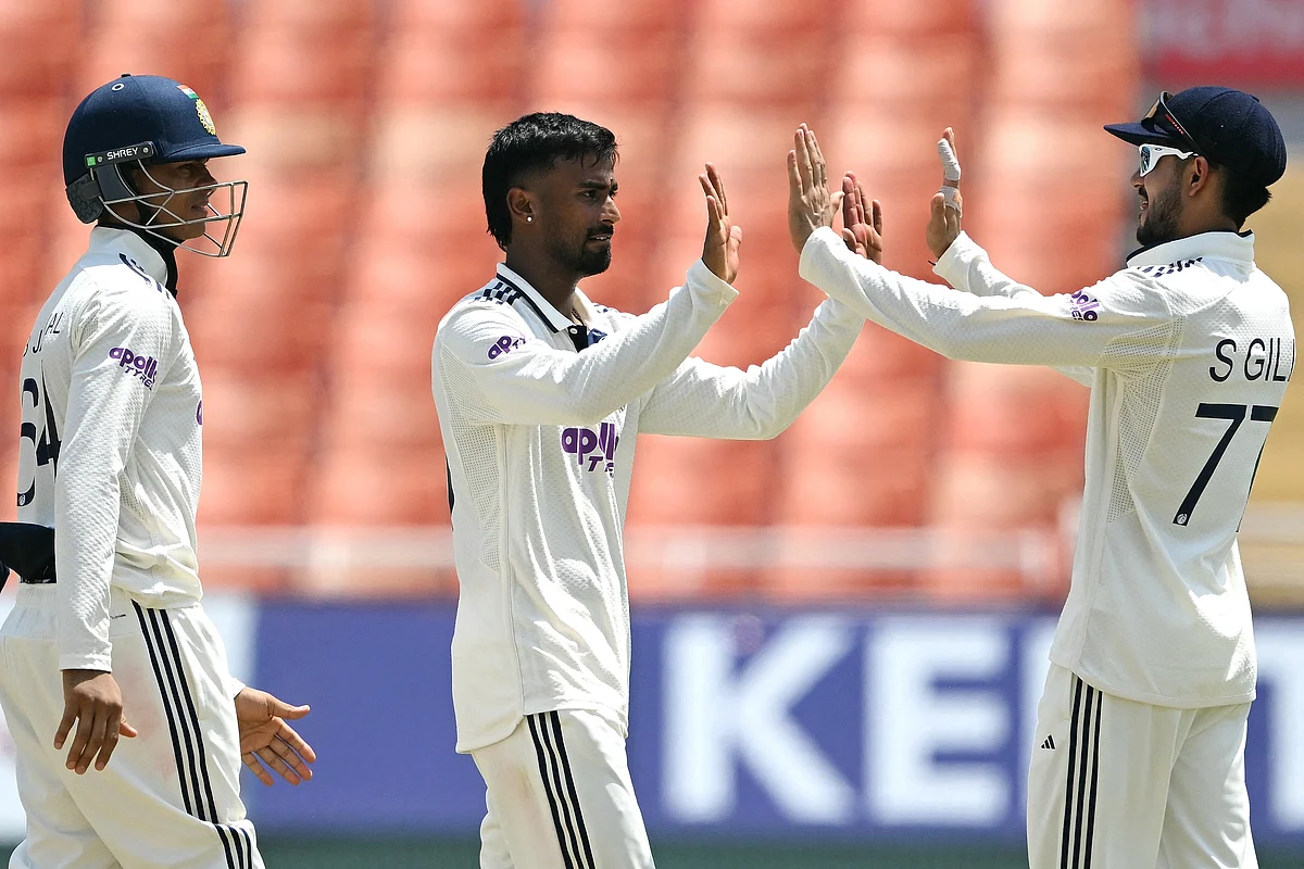 Suthar makes dream debut in India's largest Test victory
