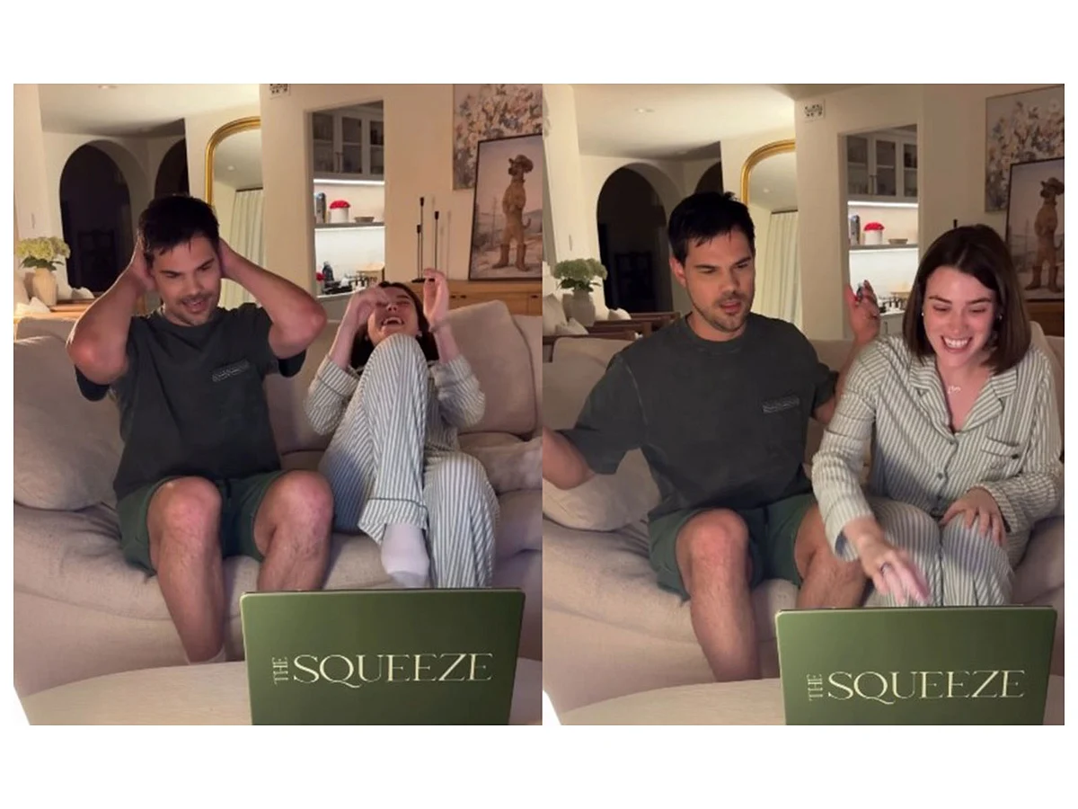 Twilight actor Taylor Lautner, wife Tay reveal gender of the