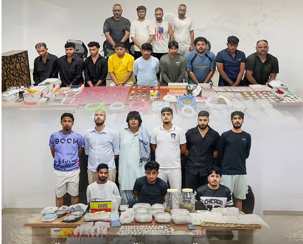 khaleejtimes.com - WAM - UAE busts plot to distribute drugs in country, reveal identities of 24 criminals
