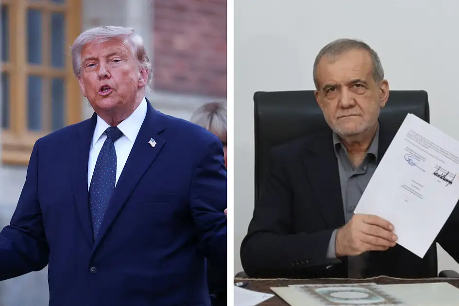 US President Trump, Iran's Pezeshkian sign deal to end war, open Hormuz strait | Khaleej Times