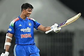 Jaiswal slams ton as India sweep ODI series 3-0 against Afghanistan