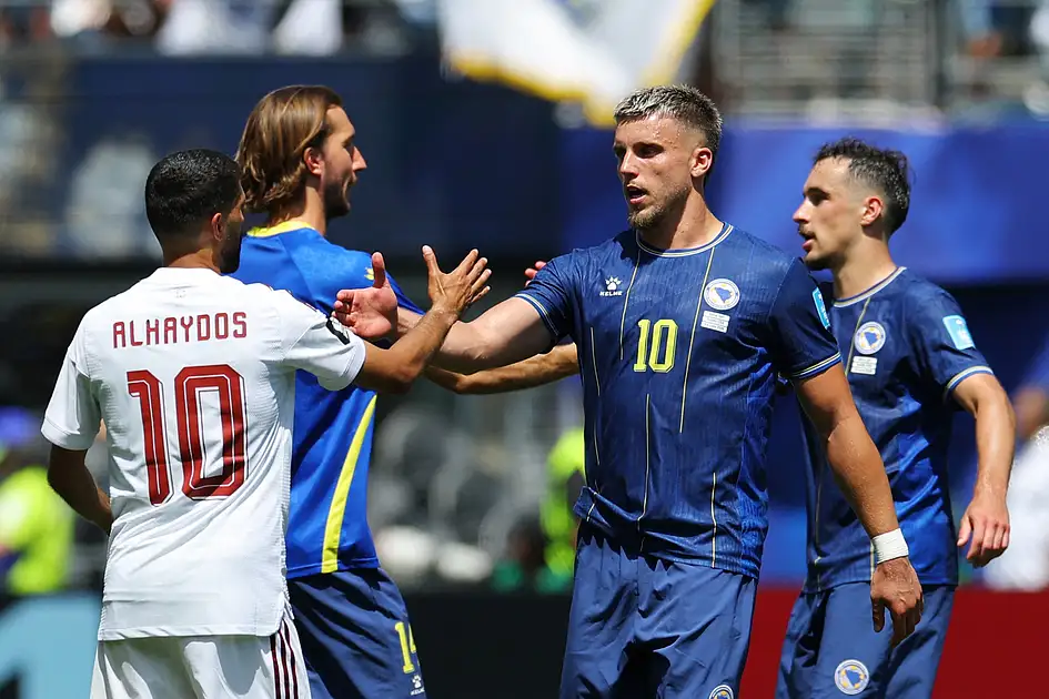 Bosnia end Qatar’s World Cup dream, all but seal knockout berth