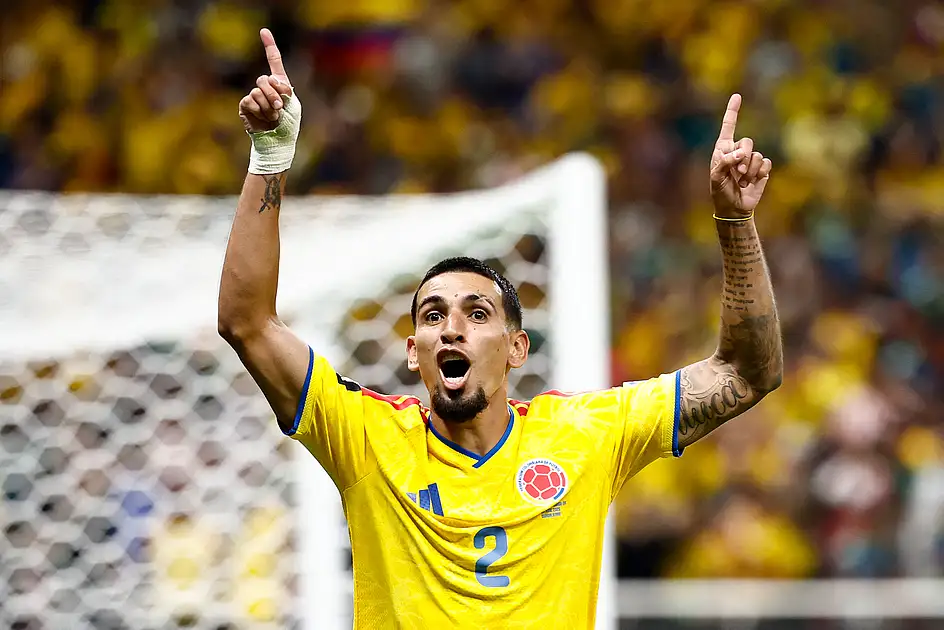 Shaped by Medellin's streets, Daniel Munoz rises to World Cup stardom