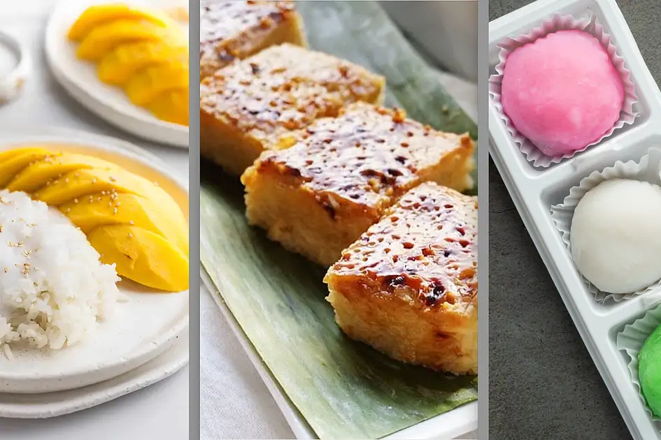 Biko, Mango-Klebreis, Mochi: Asiatische Desserts, die Sie unbedingt ...