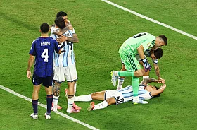 Look: Argentina survive heroic Cape Verde fightback to reach World Cup last 16