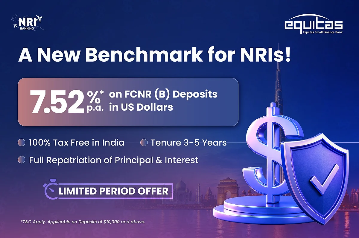 NRIs gift Equitas FCNR (B) deposits to loved ones as returns reach a record 7.52% p.a.