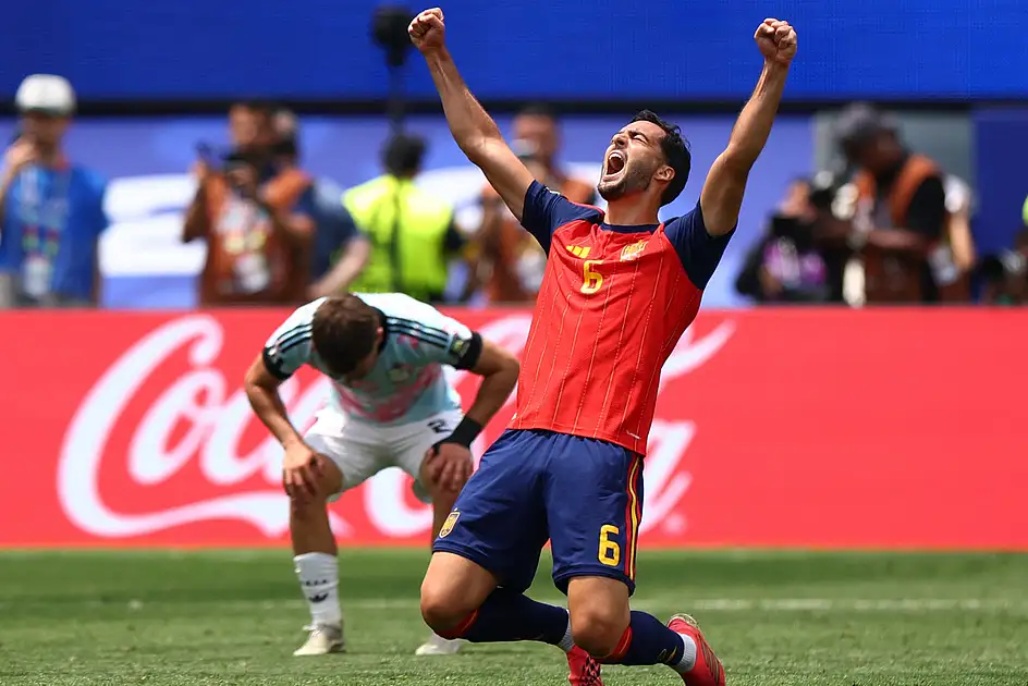 Merino erzielt späten Treffer: Spanien schlägt Belgien und erreicht das ...