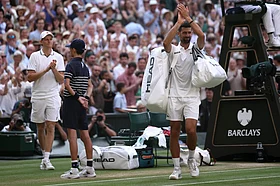 Djokovic aims for 'at least one more time' at Wimbledon after Sinner defeat