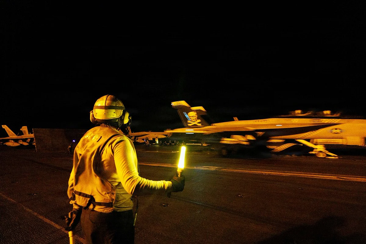 US strikes target Iranian military command centres, air defence for 9th day