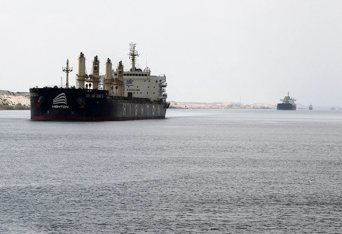 Suez Canal Security Concerns Rise After Drone Incident in Egypt