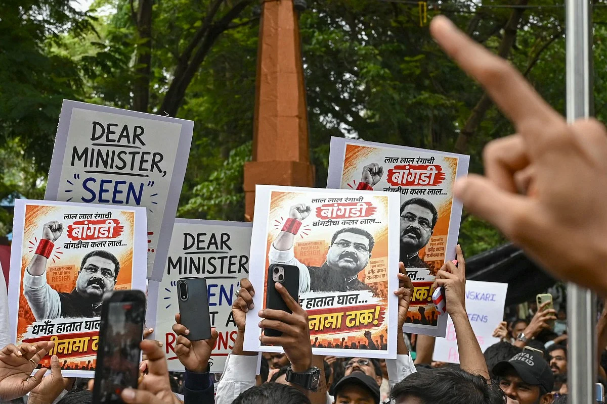 India's Minister of Education Dharmendra Pradhan submits resignation