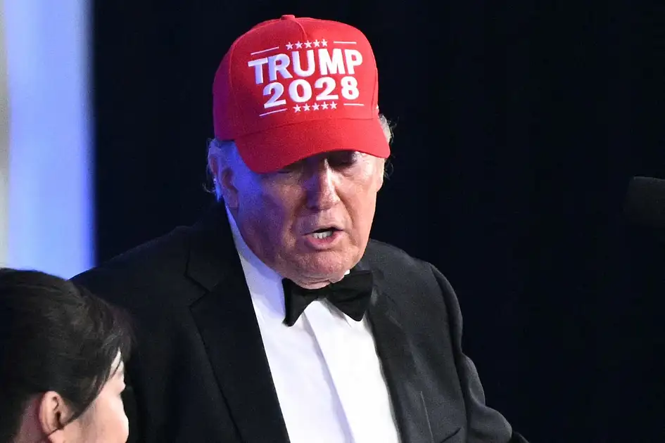 Watch: Trump makes jokes about serving another term at press gala rerun