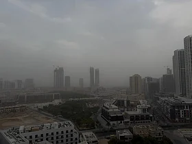 Orange alert issued as dust storms, heavy rain hit parts of UAE