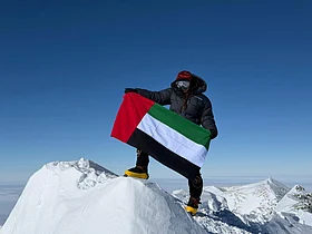 19-year-old becomes first Emirati to climb 7,134 metres Lenin Peak, raises UAE flag