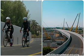 Dubai unveils new 820m cycling bridge connecting Al Mamzar, Al Khawaneej