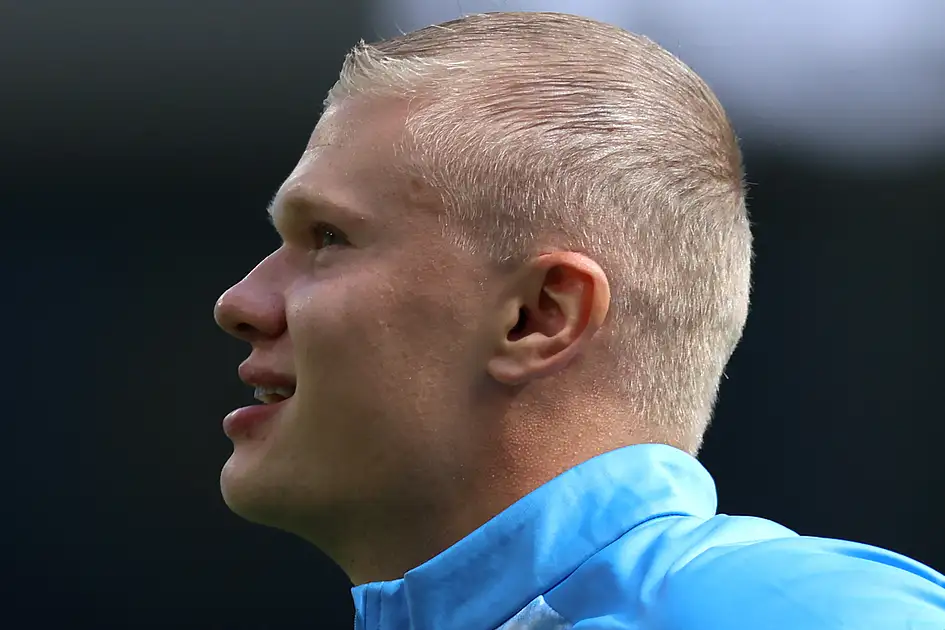Manchester City star Erling Haaland chops off iconic bun ahead of new ...