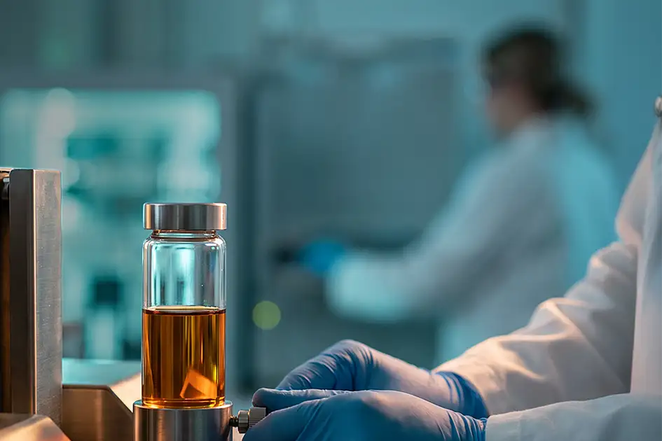 Dubai präsentiert automatisierte Technologie zur Testung von Ölen und Fetten in 2 Minuten statt 2 Stunden. Dubai präsentiert automatisierte Technologie zur Testung von Ölen und Fetten in 2 Minuten statt 2 Stunden.